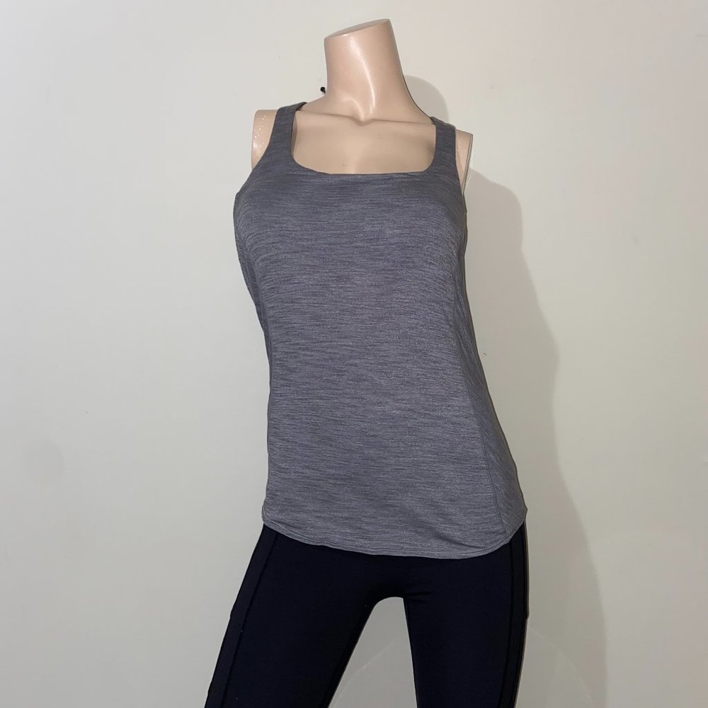 Lululemon Heathered Slate Wild Tank - Size 4